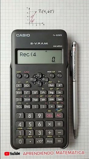 What is the "Rec(" KEY for in the CALCULATOR | From POLAR to RECTANGULAR coordinates