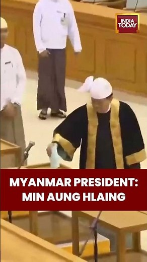 Myanmar Parliament Elects Min Aung Hlaing as New President | #myanmar #minaunghlaing
