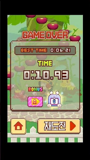 3-run average 11.37 seconds #MobileGame #InfiniteStairs #200TimeMode
