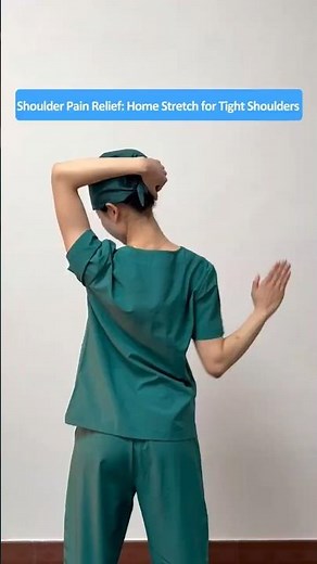 Shoulder Pain and Tight Scapula Try This Simple Home Stretch to Instantly Relax Your Shoulders!