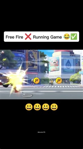 Free Fire ❌️ Running Game ✅️