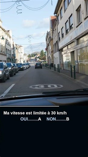 Question d'entraînement #041 - Vitesse