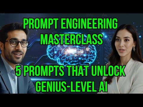 The Prompt Engineering Masterclass: 5 Prompts That Unlock Genius Level AI
