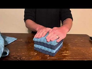 Asmr | Gentle Whispering and Speaking Towel Folding