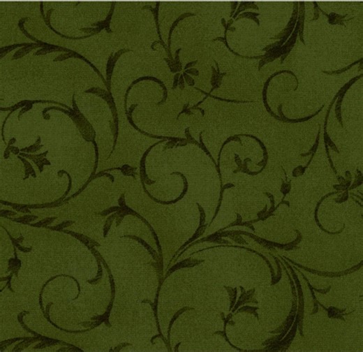 108" Elegant Scroll - Forest Green - Etsy
