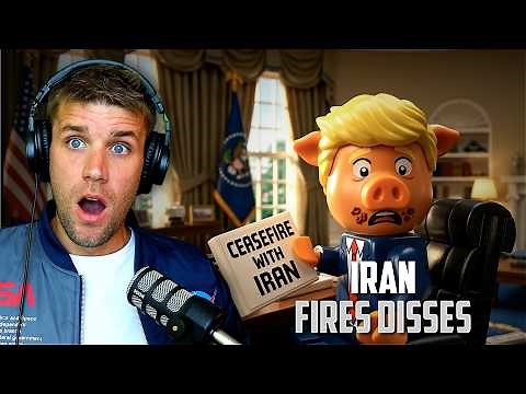 IRAN GOES KENDRICK ON TRUMP?! | Rapper Reacts to Iran's Lego Diss Tracks (First Reaction)