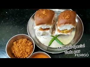 Mumbai special vada pav India street food wada pao recipes