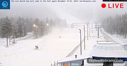 【LIVE】 Live Cam Levi - Gondoli | SkylineWebcams