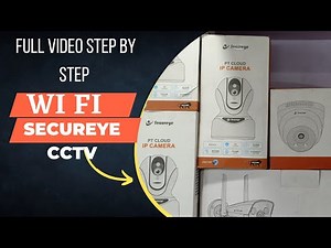 How to setup Secureye PT Cloud IP camera ICAM 300 STEP BY STEP ON MOBILE HINDI COMPLETE VIDEO