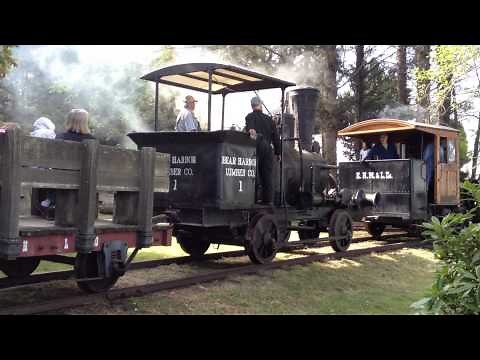 Falk #1 and The Bear Harbor #1 Double headed! 0-4-0s