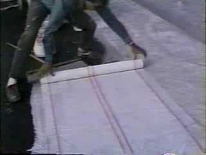 Metacrylics Application over a tar & gravel roof