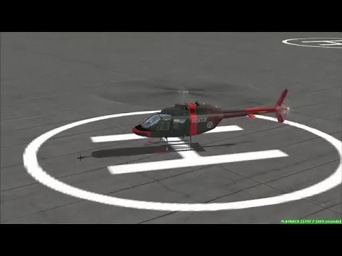 FSX - Bell 206B Helicopter AutoPilot