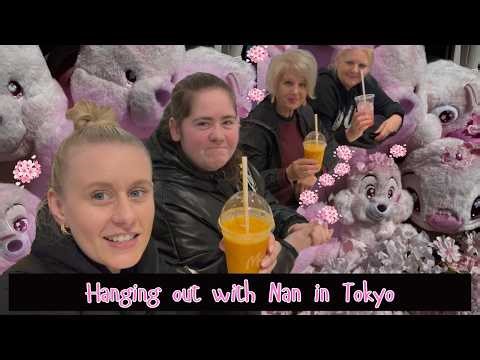 Fun day out with Nan in Tokyo. Meiji shrine, Shinjuku, Disney store