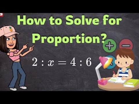 How to solve for Proportions | Math with Aradhya