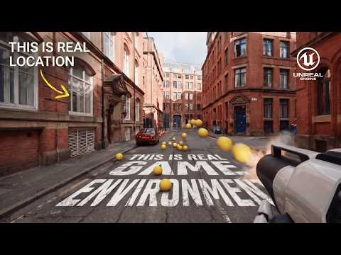 This Street Environment Was Converted in Gaussian Splatting with 360 Camera