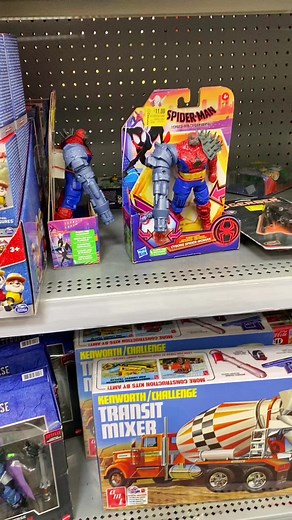 Across the Clearance-verse #spiderman #acrossthespiderverse #intothespiderverse #walmartfinds #marvel #marvelstudios #mcu #cyborgspiderman #walmartclearance #clearance #walmart #milesmorales #peterparker