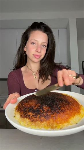 Ivy Woolenberg | RECIPE: tahdig! my first time making tahdig, Persian crispy rice. I have been seeing people make tahdig all over social media and I wanted... | Instagram