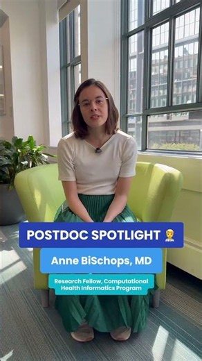 Postdoc Spotlight: Anne BiSchops, MD