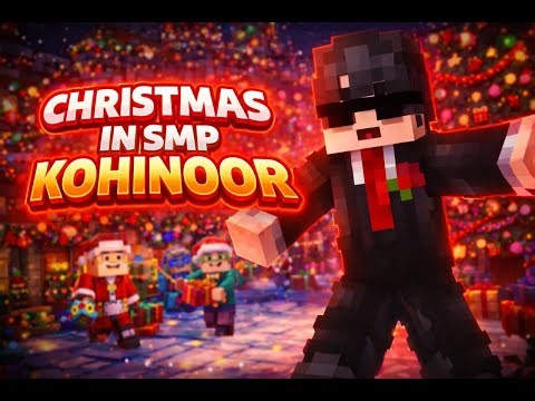 🔴 LIVE START 🔴 AAO MINECRAFT MEIN 😎🔥happy christmas gift