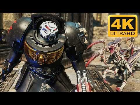 BLACK TEMPLARS TERMINATOR | Epic TYRANID Annihilation – Space Marine 2 (4K, Mod)