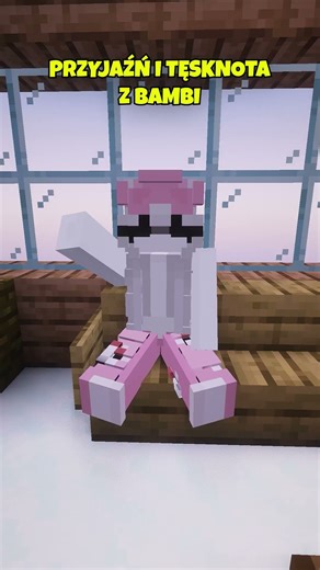 Friendship and longing with Bambi in Minecraft!