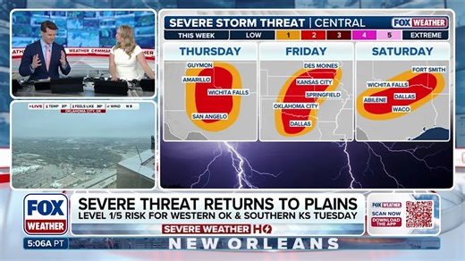 Severe weather season kicks off in Central US with 5 consecutive days of storms