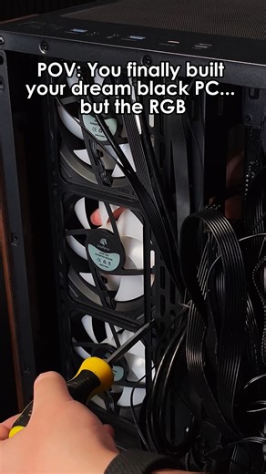 Couldn’t stand those random RGB colors on my old hub showing up in my all-black build 😅 Switched to the new ASH-S1 Fan Hub — the “Learn Color” feature is a game changer! Just hit one button, and it copies your motherboard’s color perfectly across 20 built-in ARGB modes. Precision convenience = perfection. What color’s your setup running right now? 👀 Might try the dual-color version next time 🔥 #ASIAHORSE #cableextensions #psucables #customcables #cablemod #rgbcable #PCBuild #GamingPC #BudgetP