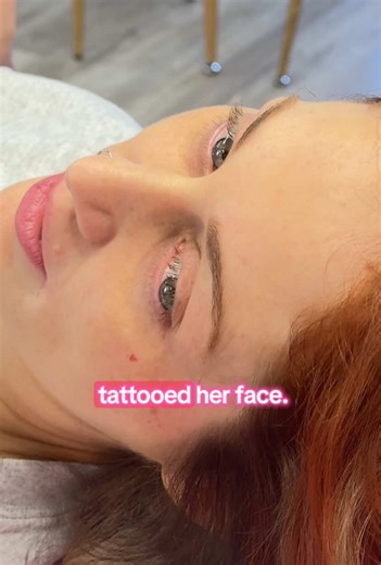 Heart freckle face tattoo! Would you get one?!