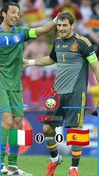 Full Penalty shoot-out | Italy vs Spain euro 2008 🔥