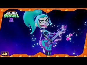 Nickelodeon All-Star Brawl 2 ⁴ᴷ Arcade Mode (Ember gameplay)