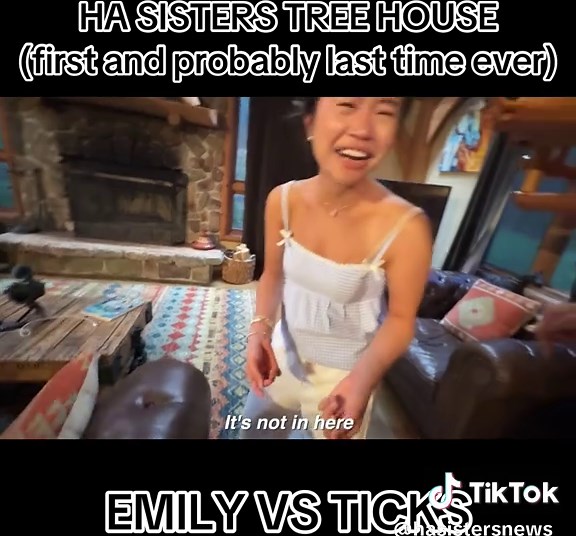 Emotional Reaction to Ticks: HA SISTERS Treehouse Episode