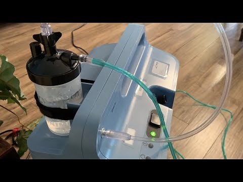 How to attach a humidifier to an oxygen concentrator