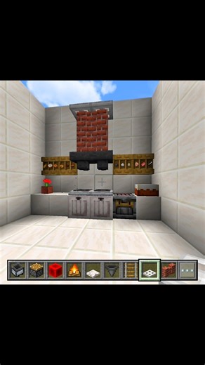 Buildhack #2 Kitchen stove #minecraft #minecraftbuilding #building #lifehacks #buildhack