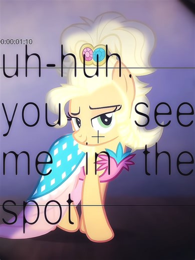 me when I see her👀👀👀 II 15k follower special thanks yalllll😝😝😝 sorry if i didnt post much II tags: #fypシ #mlp #mylittlepony #mlpfandom #applejack