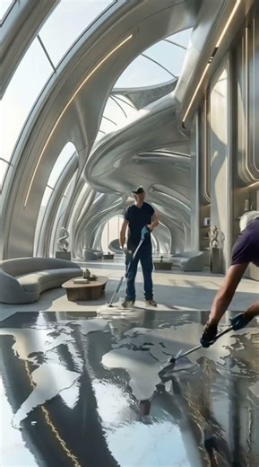 Futuristic House Speed Build – Hi-Fi Interior Reveal