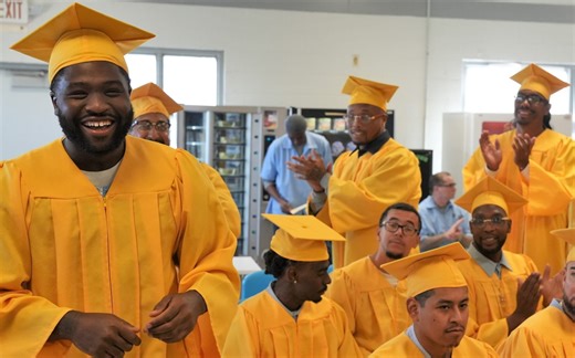 Watch: CSP-Solano school sees over 70 graduate - Inside CDCR