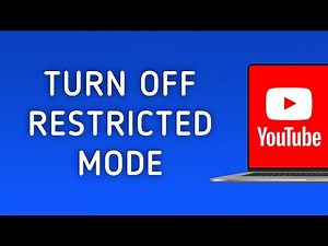 How To Turn Off Restricted Mode In YouTube On PC (Updated)