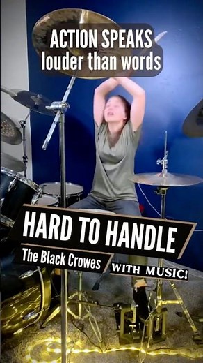 The Black Crowes - Hard To Handle (Drum Cover / Drummer Cam) Performed LIVE By Drummer Lauren Young