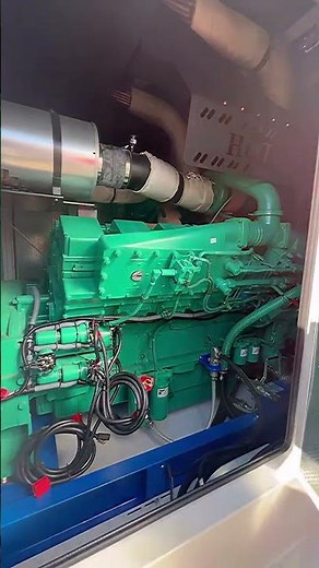 STAUNCH 40 foot Containerized Canopy 1500 KVA Cummins Engine #machines #generators