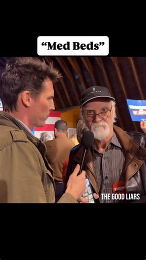 The Good Liars on Instagram: "Talked to this person about “Med Beds” a nonexistent medical technology."