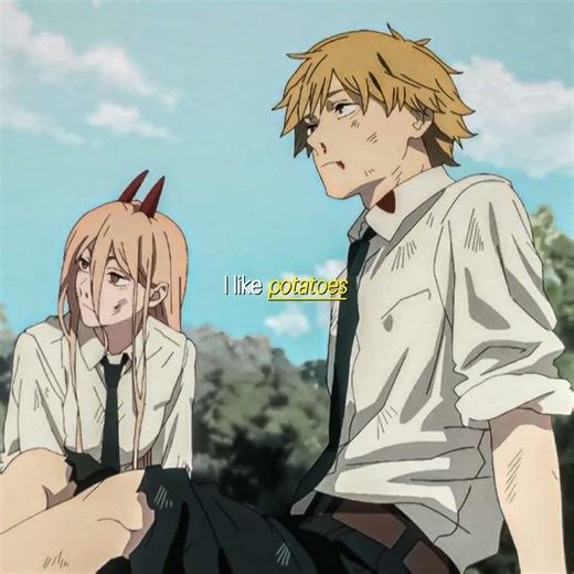 #POWER & #DENJI; Uno de mis chicles JAKSJIS 💕 #fypシ゚viral #chainsawman #denji #power #noflop #yadiel