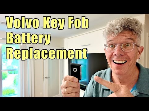 Tutorial Volvo Key Fob Battery Replacement // a CR2032 battery
