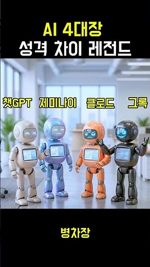 [ENG]제미나이·클로드·챗GPT·그록! AI 성격 차이🤖The Ultimate AI Personality Clash #제미나이 #클로드 #챗지피티 #그록