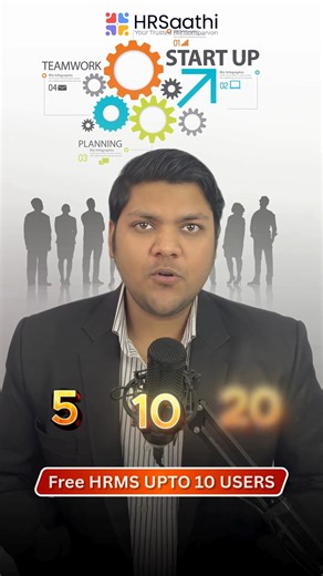 HRSaathi 10 users तक पूरी तरह free है। Features List: - Employee Directory - Documents Repository - People Radar - Geo Attendance - Attendance & Timesheets - Leaves & Holidays - Daily Status Updates - Slack Integration - Notices Visit our website: www.hrsaathi.com Contact us: 91 7895 815 412 Mail: help@hrsaathi.com . . . . #hrsaathi #hrms #hrsoftware #workforcemanagement #hrautomation #hrtech #teammanagement #businessautomation #hrtools #employeemanagement #smarthr #hrsolutions #hrsystem #startu