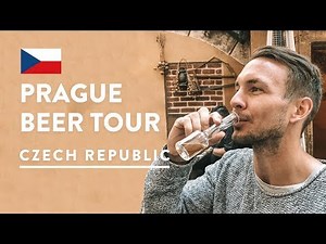 IS CZECH BEER GOOD?! 🍻Beer Tour & Brewery Tour Prague | Czech Republic Travel Vlog