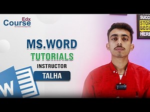 13 How to Use Insert Tab: How to make Cover Page & Blank Page in MS Word | MS Tutorial in Pashto
