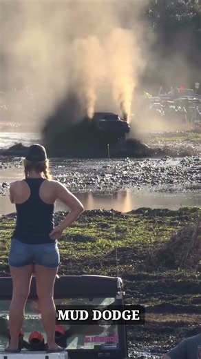 Bounty Hole Mega Truck — EPIC Mud Run ⚡#shorts