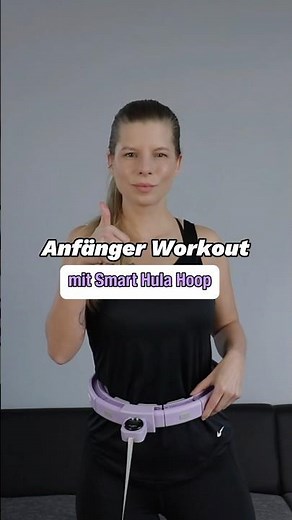 Top Anfänger Übungen mit Smart Hula Hoop💪#hulahoop #fitness