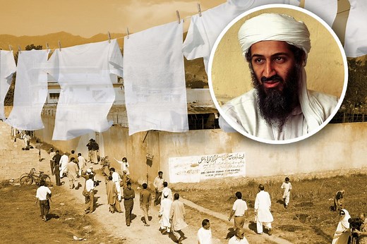 Views of Osama Bin Laden's compound