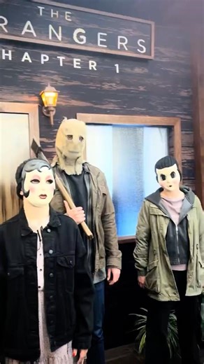 the premiere of THE STRANGERS: CHAPTER 1 was such a vibe